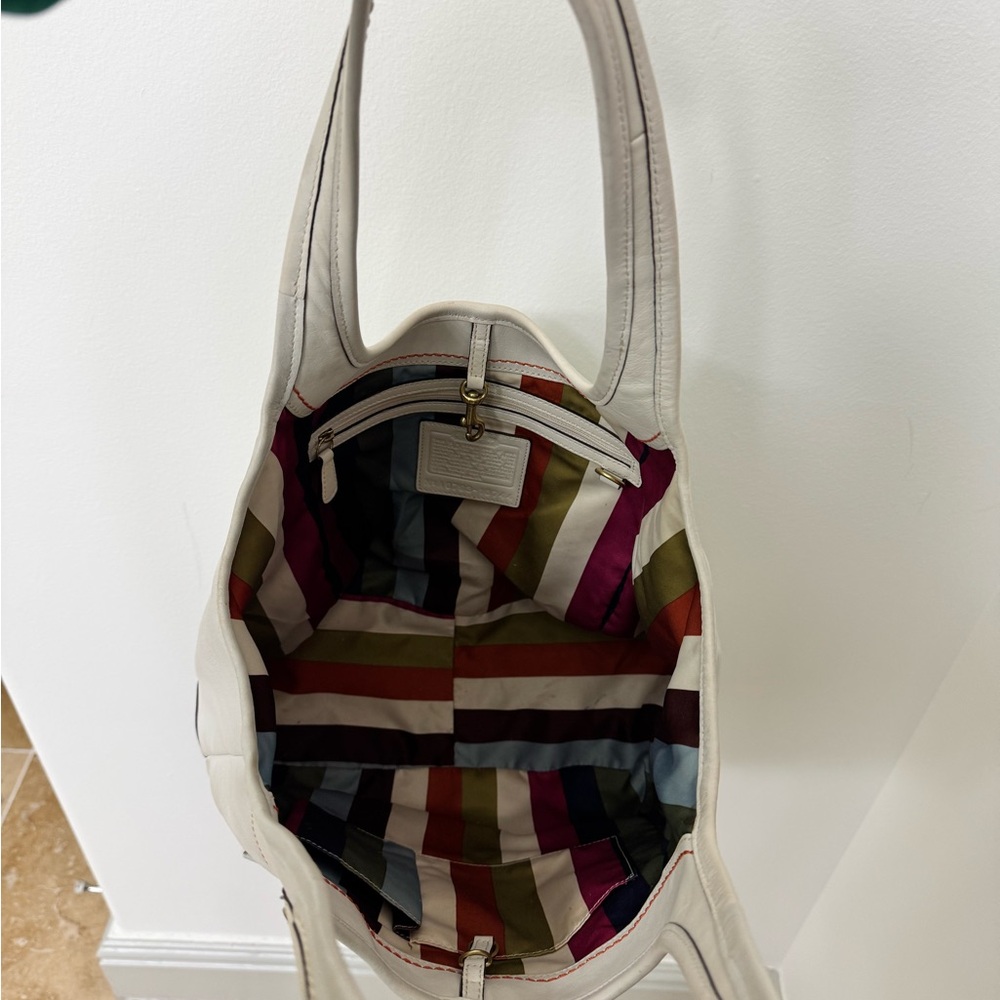 Vintage Coach XL Legacy Ergo Turnlock tote bag - Picture 4 of 5